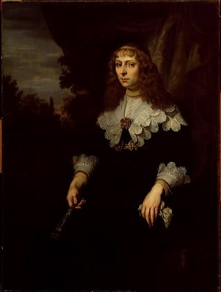 Portrait d'Eva Geelvinck (1619-1698) - Joachim von Sandrart