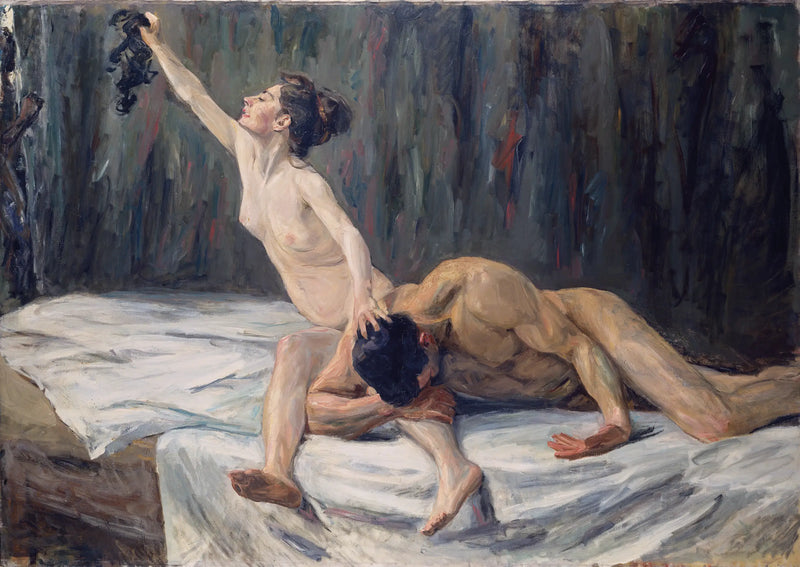 Sansón y Dalila - Max Liebermann