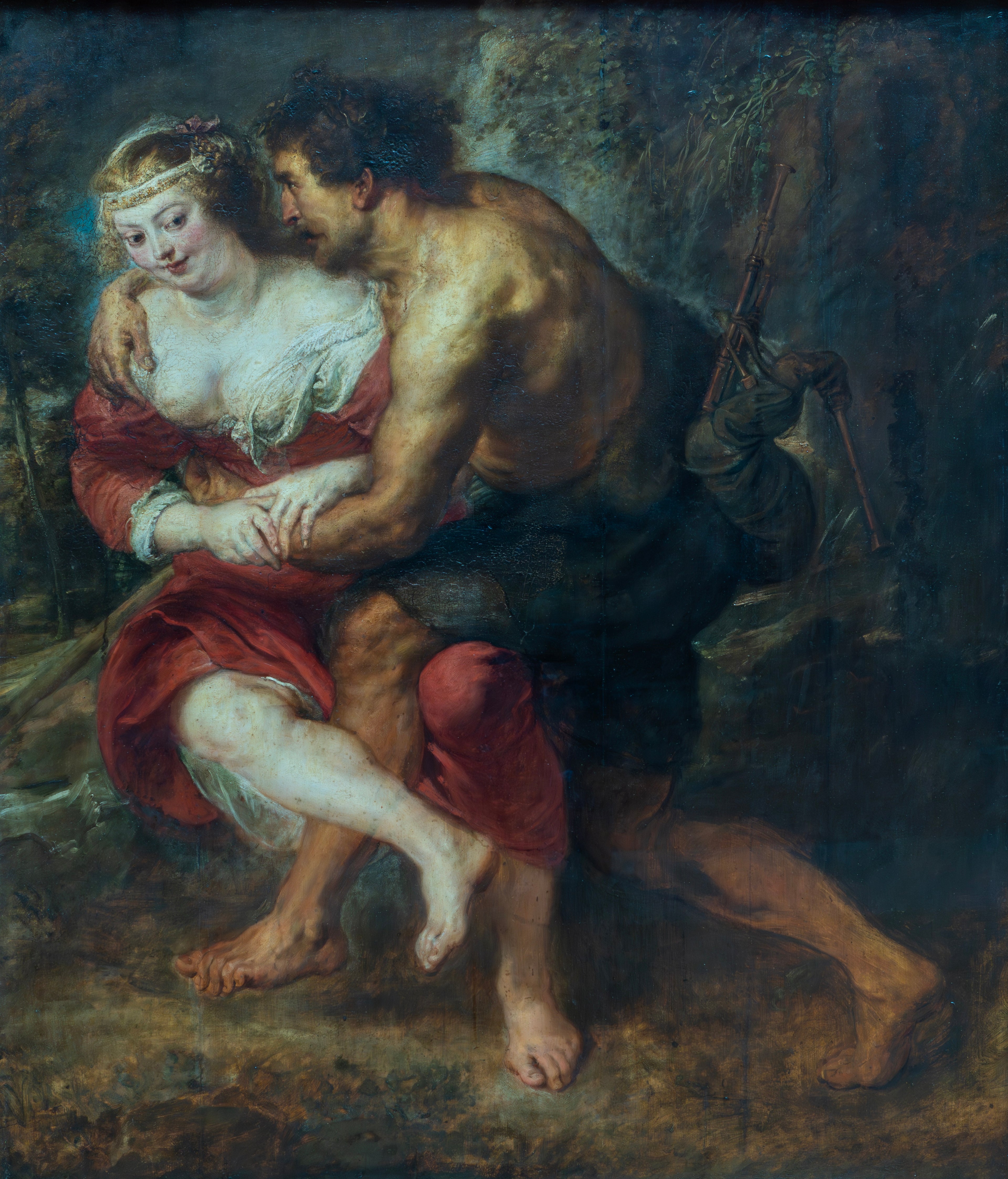 Scène pastorale (Corydon et Silvia) - Peter Paul Rubens - Alpha Reproduction