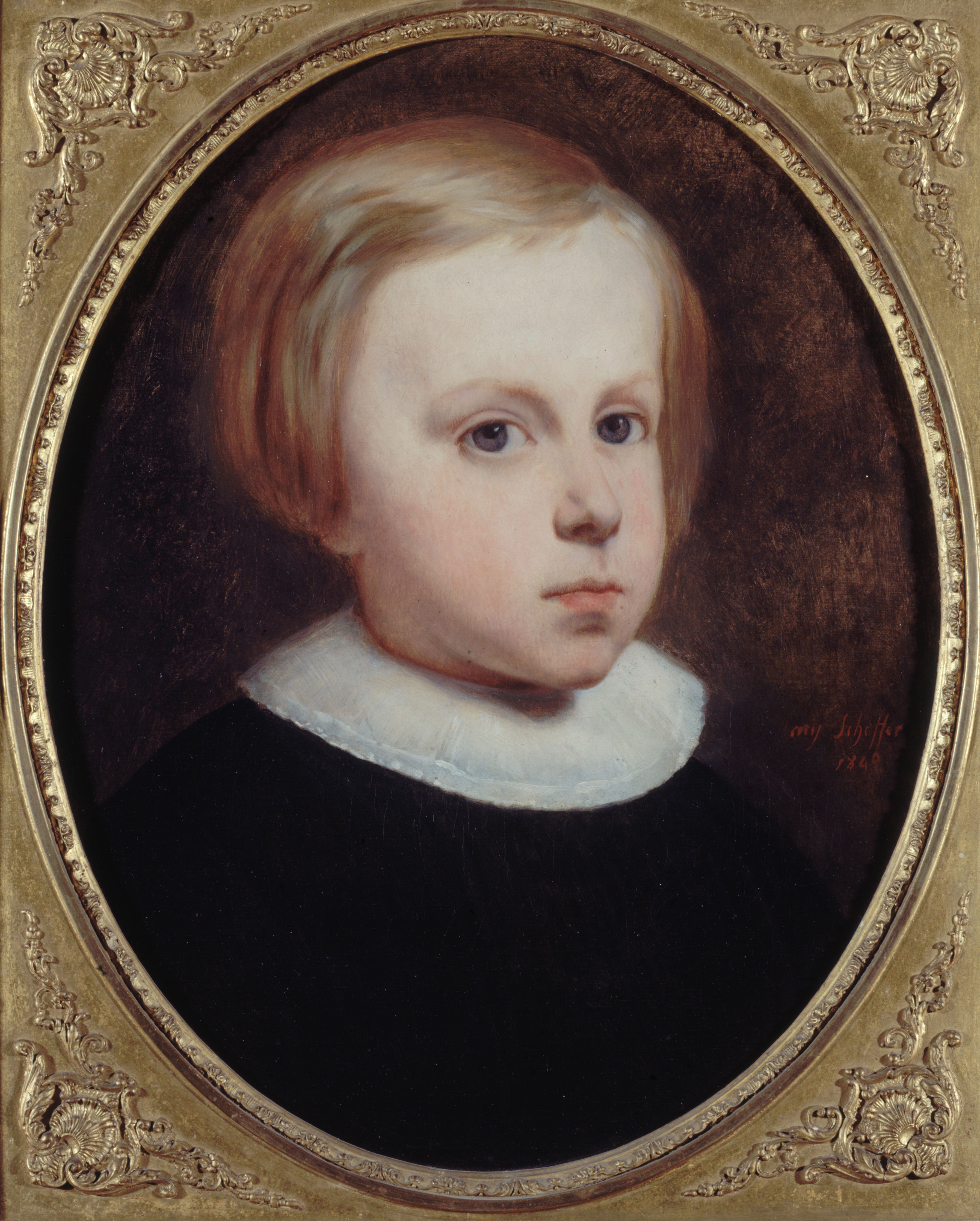 Portrait d’enfant - Ary Scheffer - Alpha Reproduction