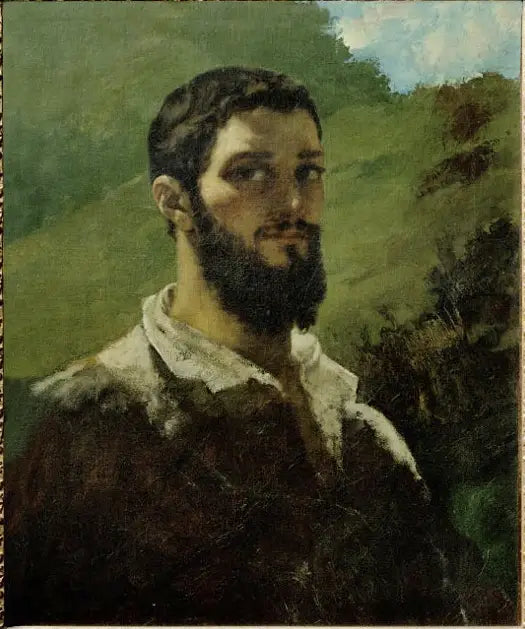 Autorretrato - Gustave Courbet