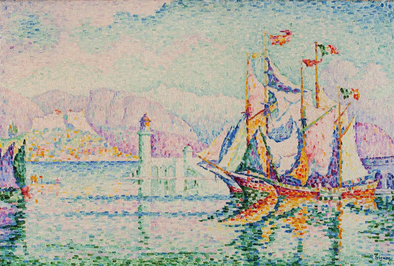 Antibes - La mañana. - Paul Signac