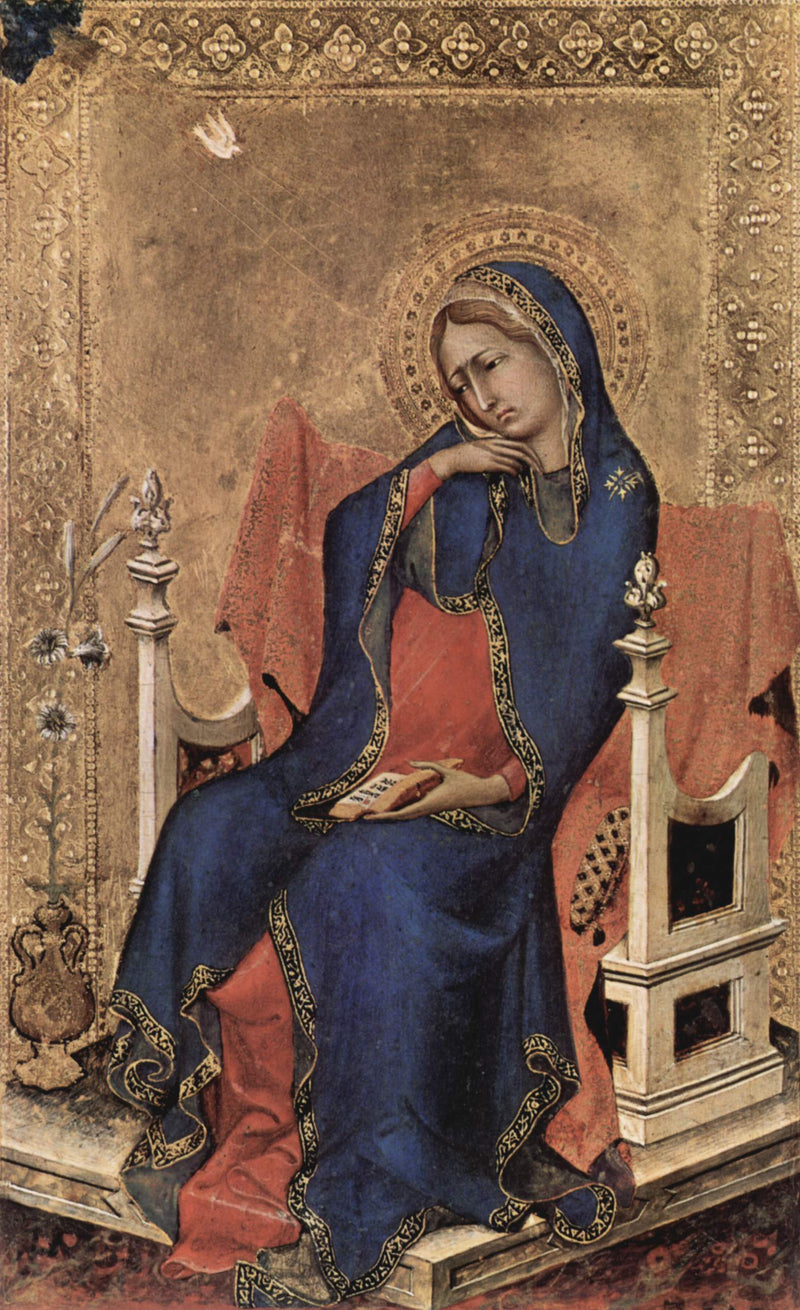 La Virgen de la Anunciación - Simone Martini