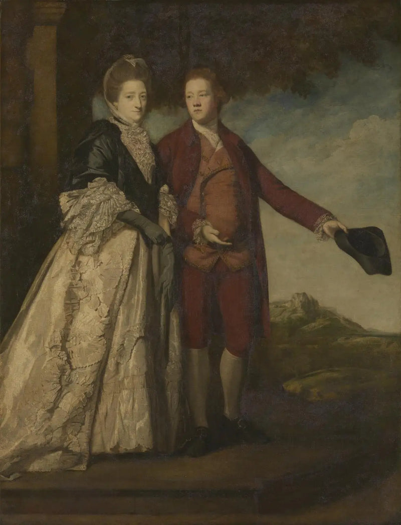 Sir Watkin Williams-Wynn y su madre - Joshua Reynolds