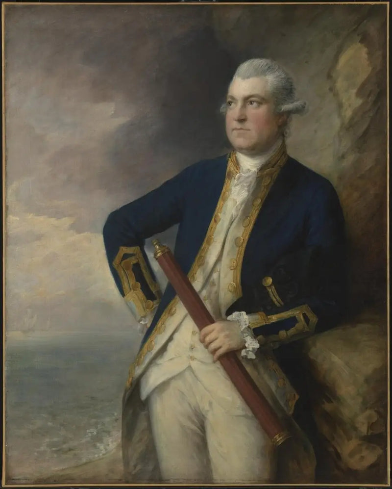 Almirante Sir Charles Thompson, baronet - Thomas Gainsborough