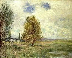 La llanura de Veneux-Nadon - Alfred Sisley