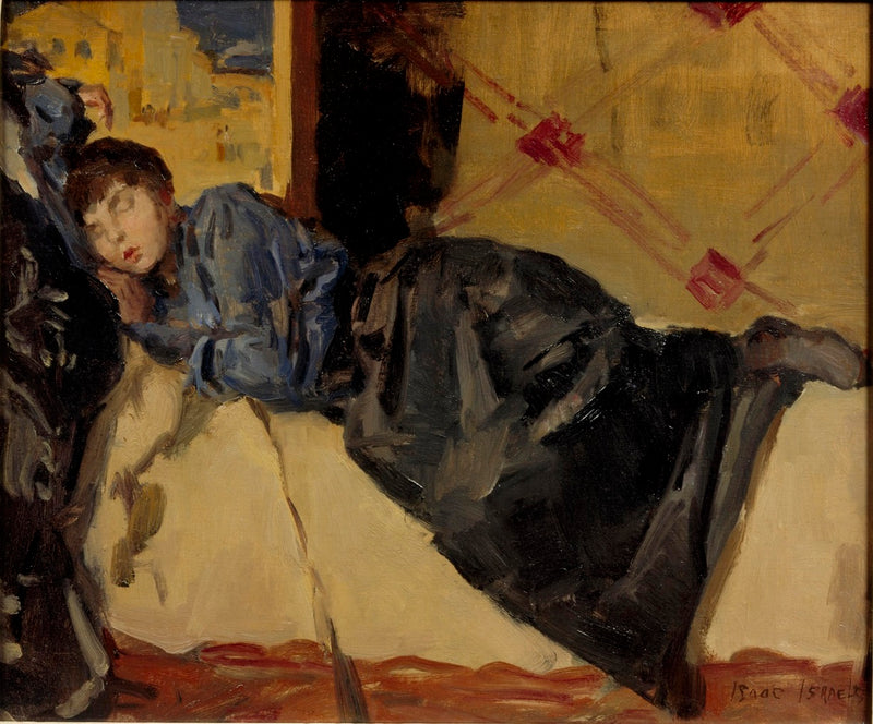 Mujer dormida - Isaac Israel