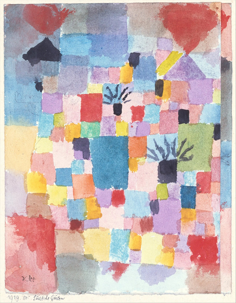 Jardines del Sur - Paul Klee