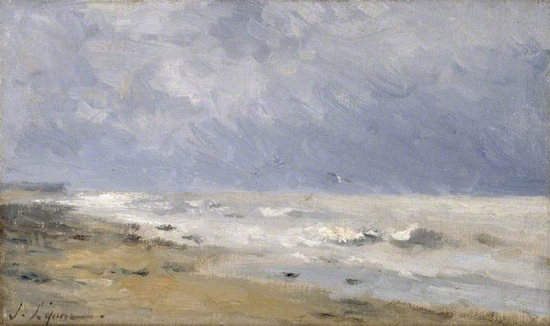 La costa normanda - Stanislas Lépine