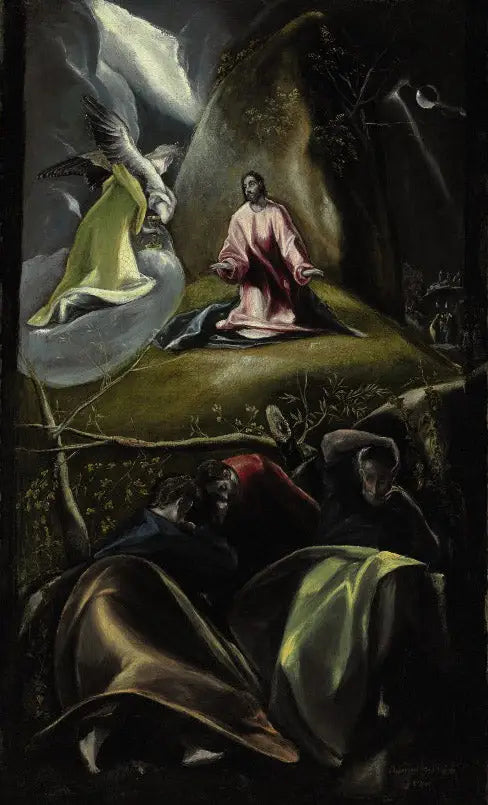 La agonía en el jardín de los olivos - El Greco