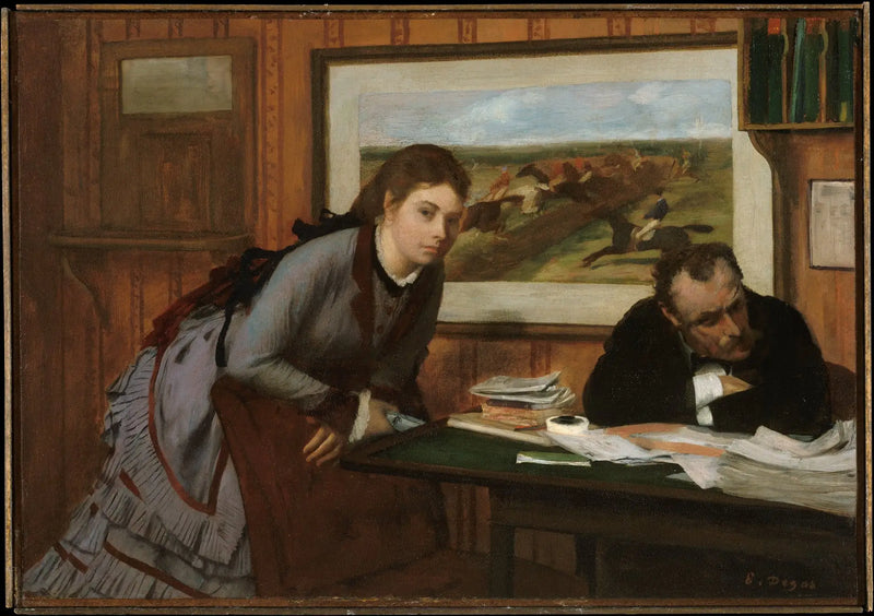 La pereza - Edgar Degas