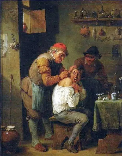 La operación. - David Teniers el Joven