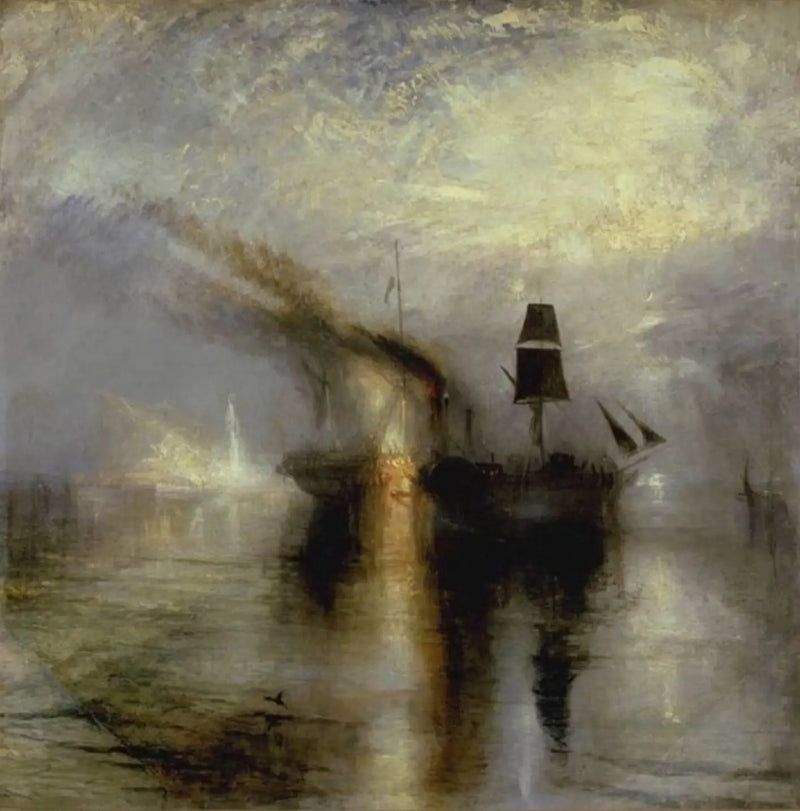 Paz - Funeral en el mar - J. M. W. Turner