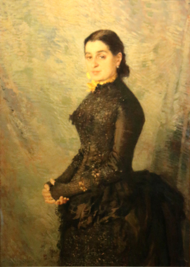 Retrato de la señora Wiener - Théo van Rysselberghe