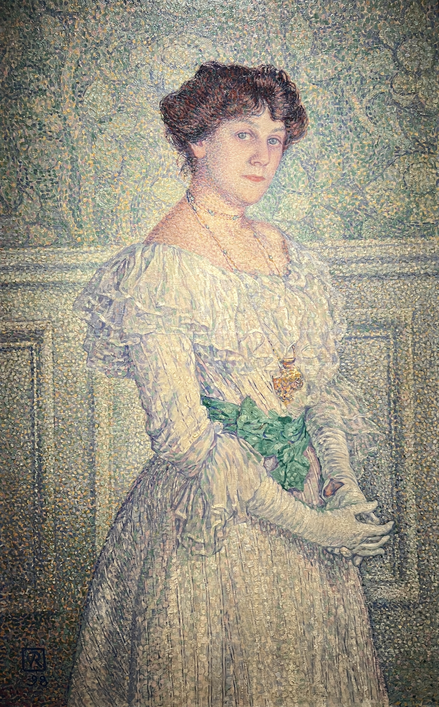 Portrait de Laure Flé - Théo van Rysselberghe - Alpha Reproduction