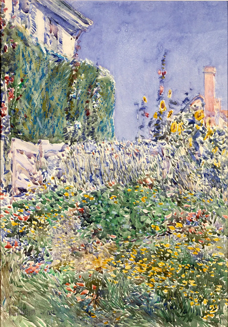 El jardín de Thaxter - Childe Hassam