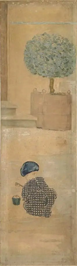 El Niño con el pastel de arena - Pierre Bonnard