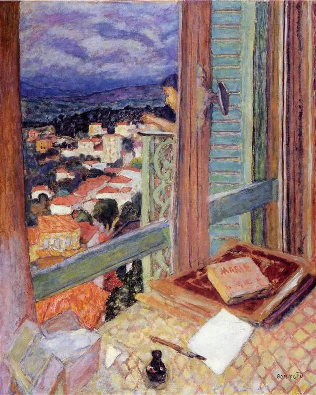 Reproduction du tableau « La Fenêtre - Pierre Bonnard » par Alpha Reproduction en peinture à l’huile