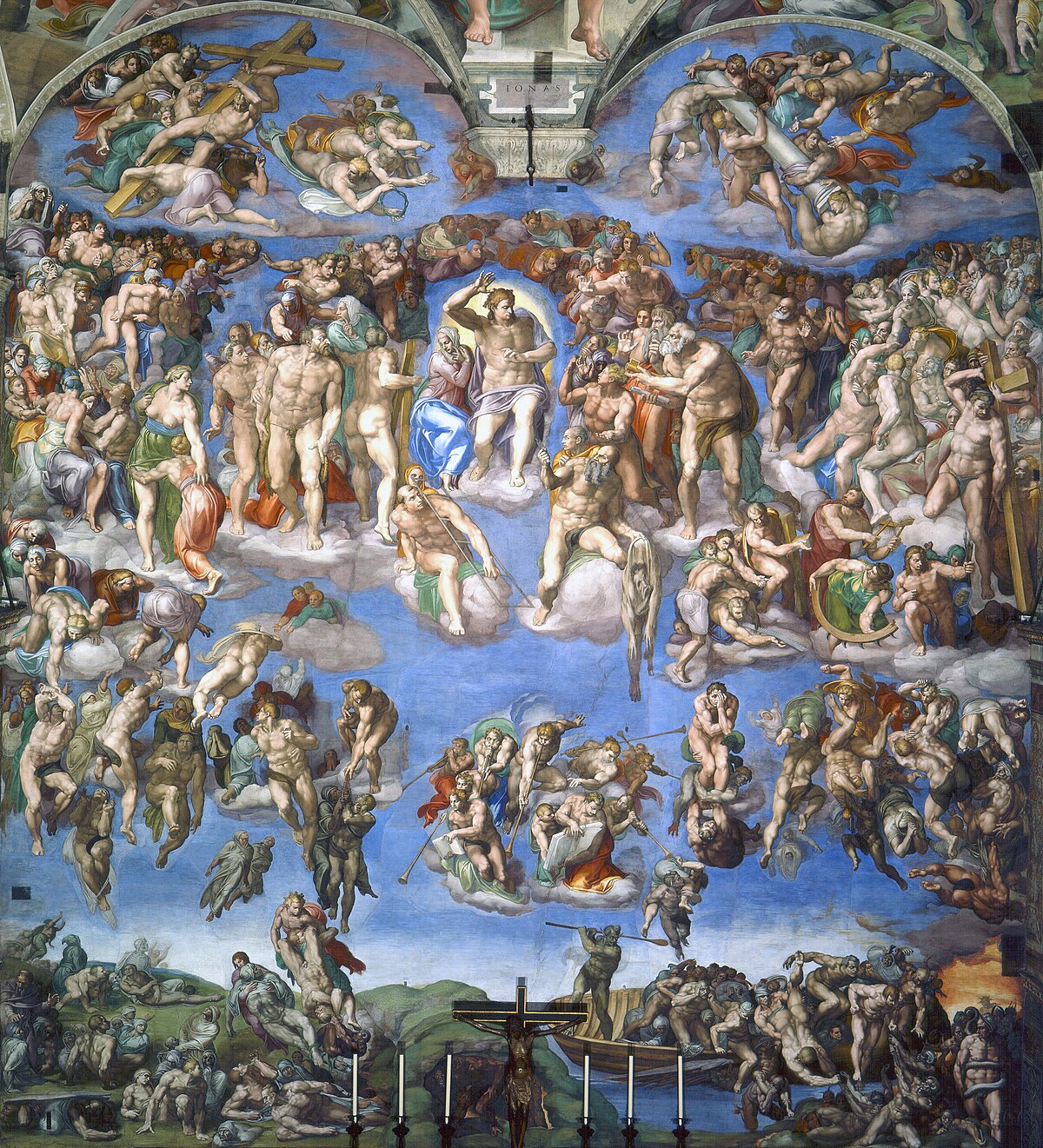 El Juicio Final – Miguel Ángel (1536–1541)