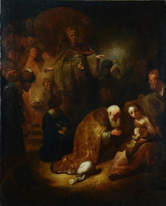 Adoración de los Magos - Rembrandt