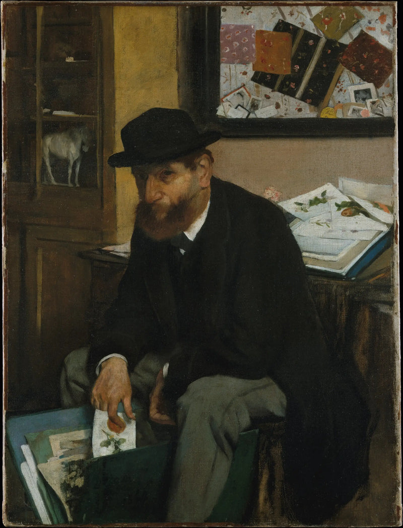 El Coleccionista de Grabados - Edgar Degas