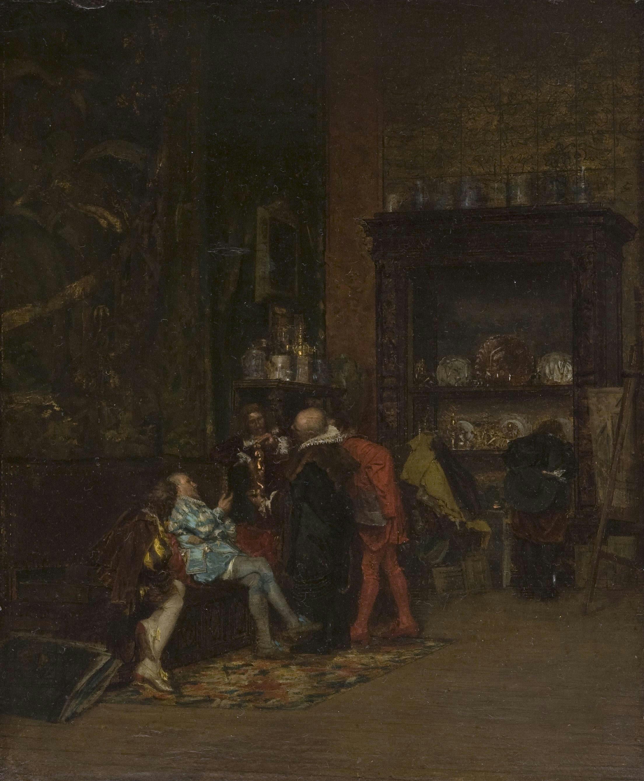 Les Connaisseurs - Giuseppe De Nittis - Alpha Reproduction