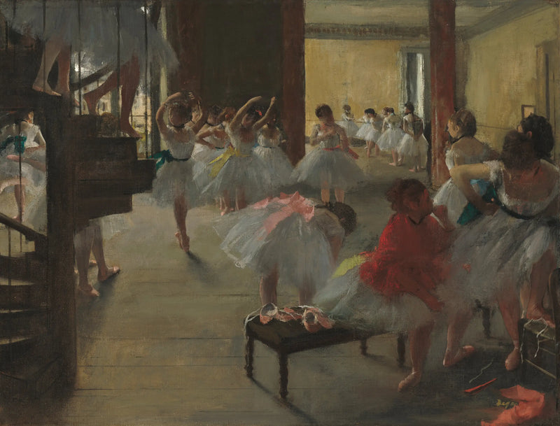 La clase de baile - Edgar Degas