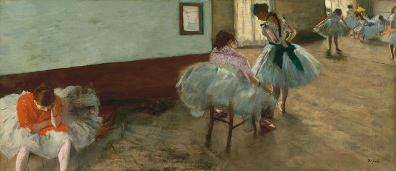La Lección de danza - Edgar Degas
