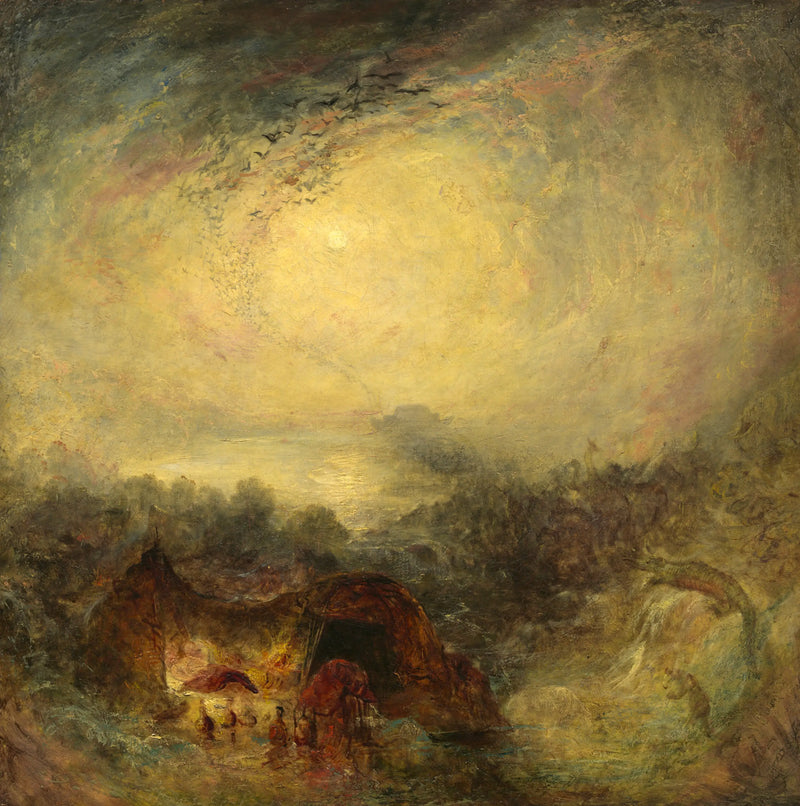 La Tarde del Diluvio - J. M. W. Turner