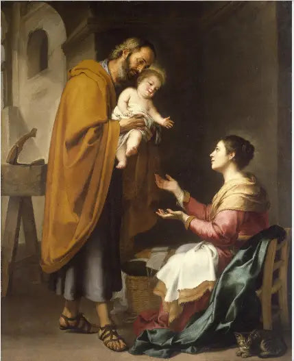 La Sainte Famille - Bartolomé Esteban Murillo - Alpha Reproduction