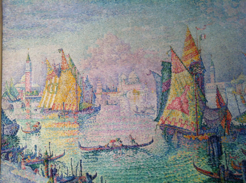 La Laguna de San Marcos, Venecia - Paul Signac