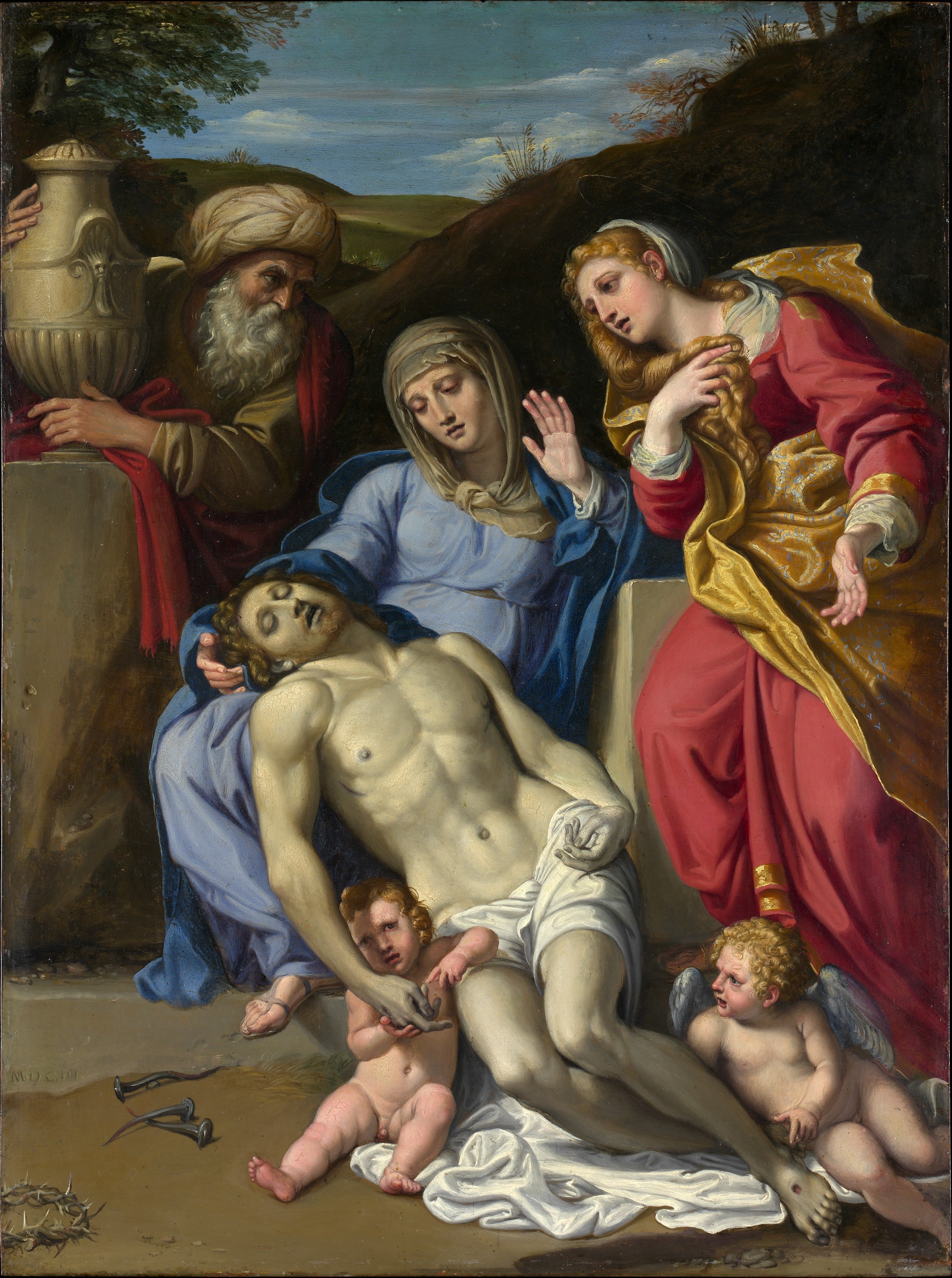 La Lamentation - Domenichino - Alpha Reproduction