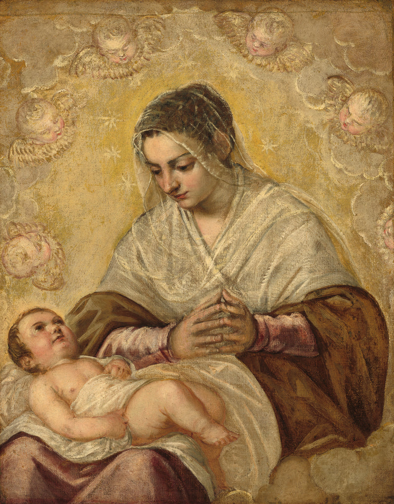 La Madonna de las Estrellas - Jacopo Tintoretto