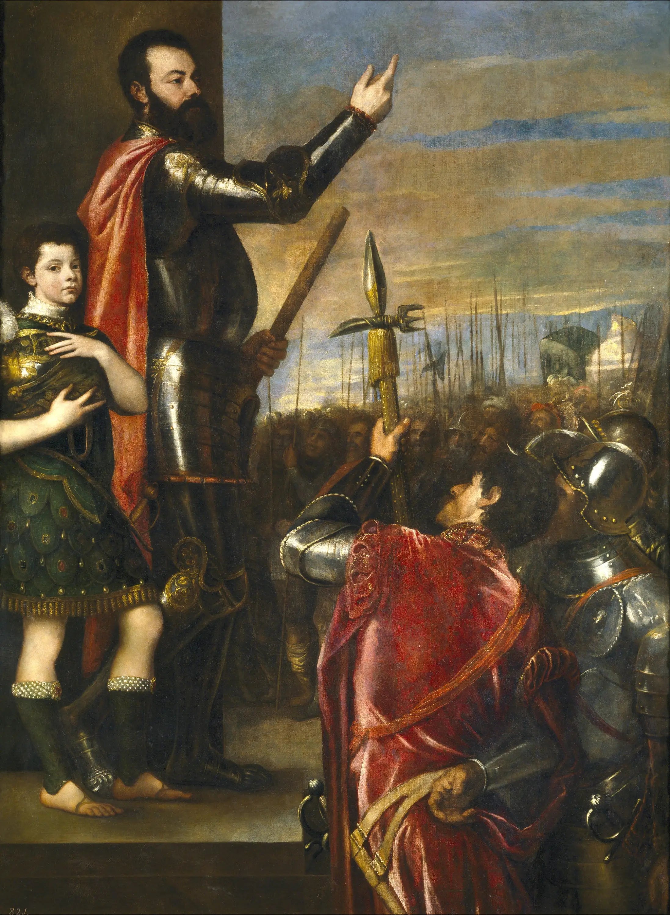 Allocution d’Alphonse d’Avalos - Titian - Alpha Reproduction