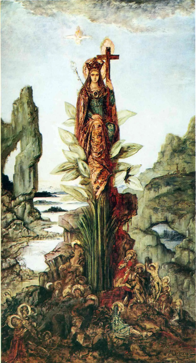 Flor mística - Gustave Moreau