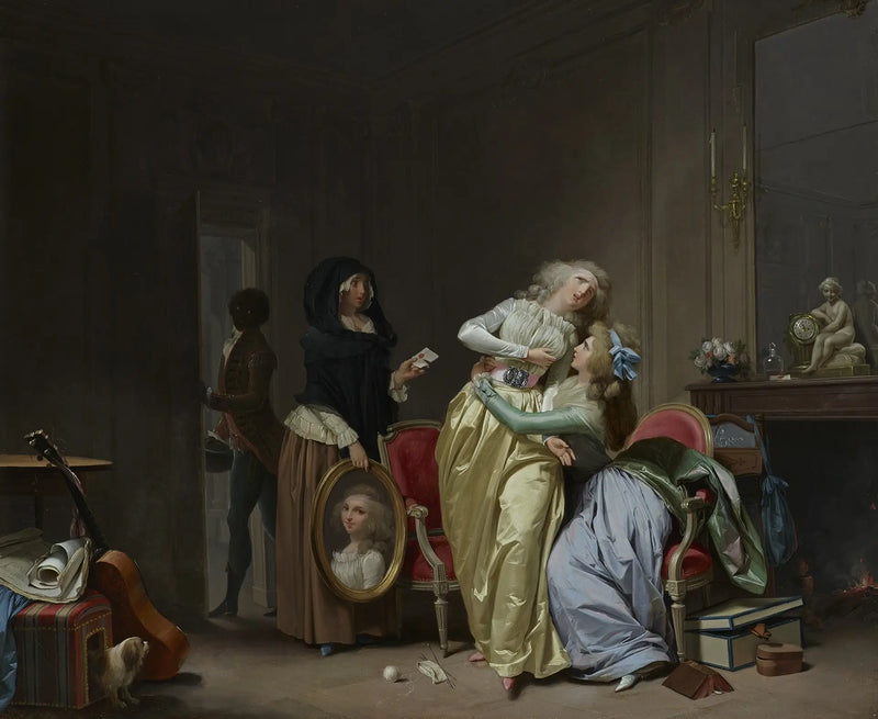 Los infortunios del amor - Louis-Léopold Boilly