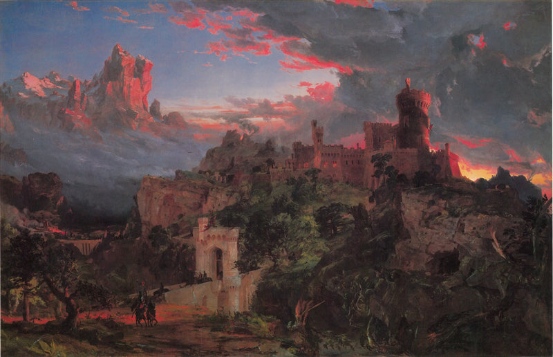 El espíritu de la guerra - Jasper Francis Cropsey