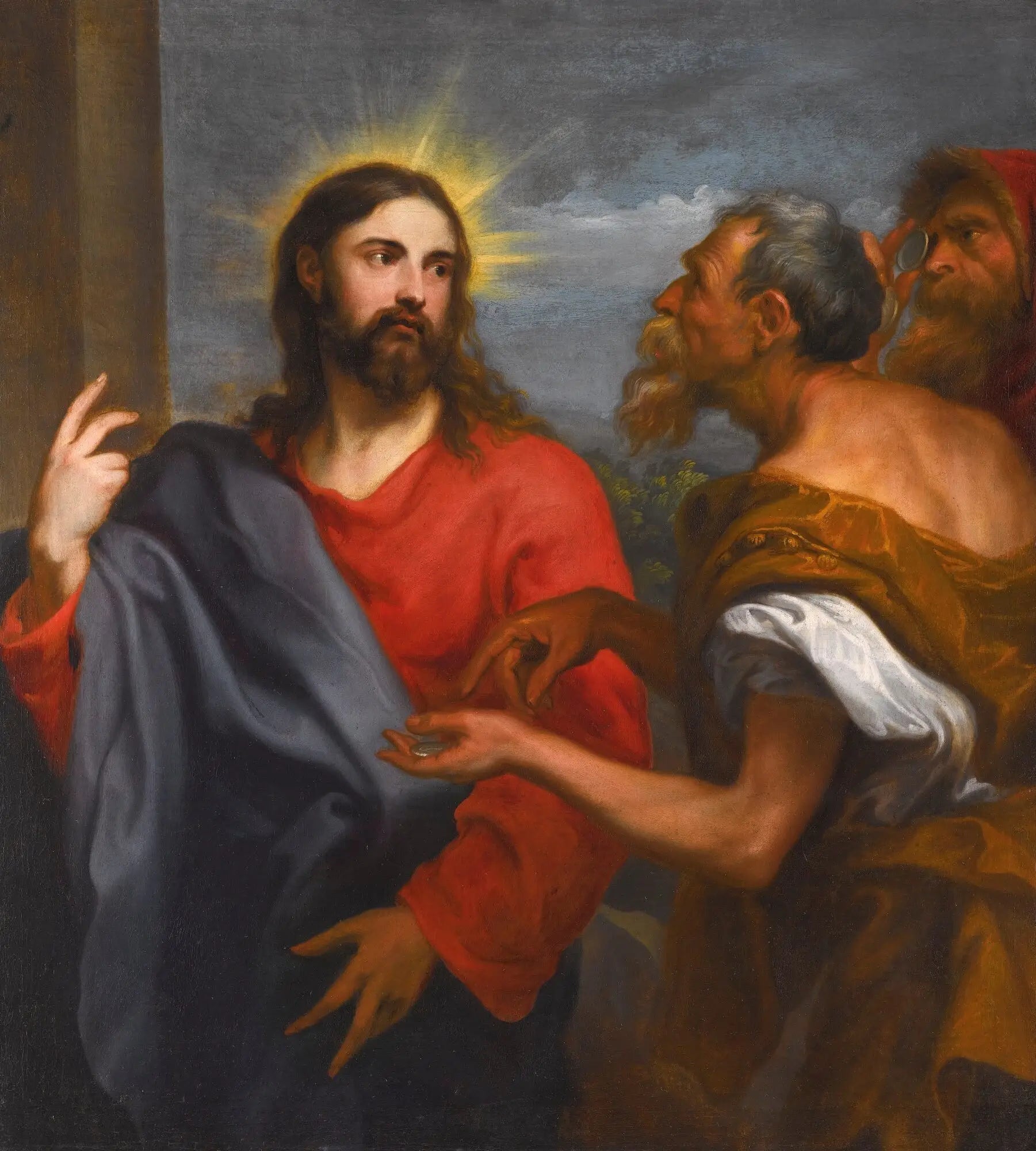 L’argent du tribut - Antoine van Dyck - Alpha Reproduction