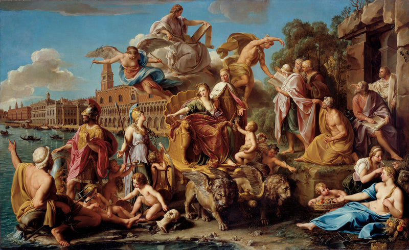 El Triunfo de Venecia - Pompeo Batoni
