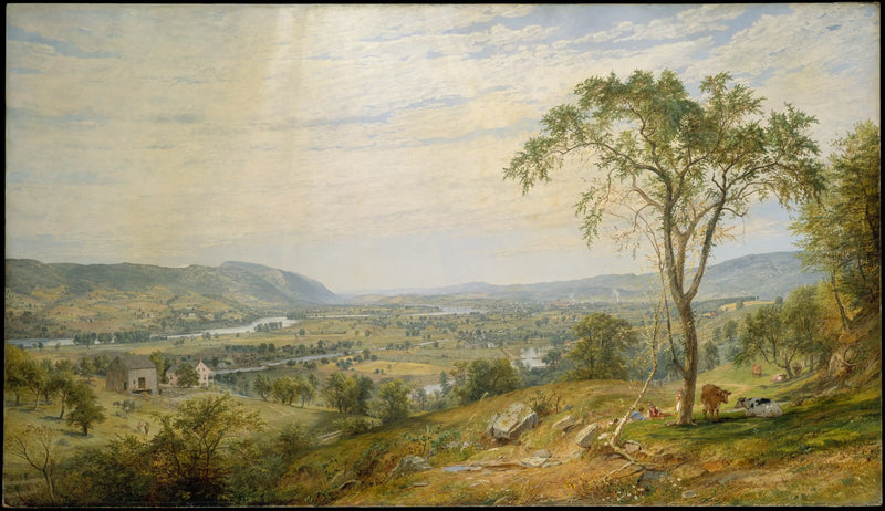 El valle de Wyoming - Jasper Francis Cropsey