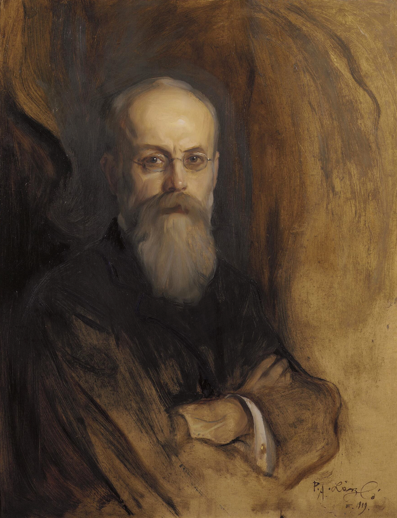 Retrato de Theodorus Helenus Franciscus van Riemsdijk (1848-1923) - Philip de La��szlo��