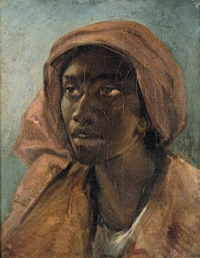 Retrato de joven mestiza - Théodore Géricault