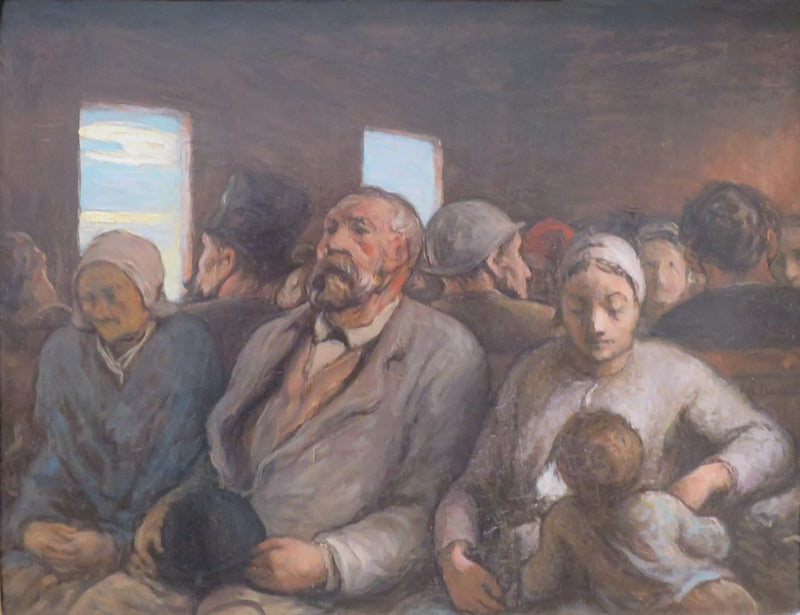 Un Vagón de tercera clase - Honoré Daumier