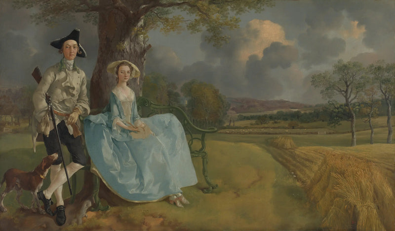 Los esposos Andrews - Thomas Gainsborough