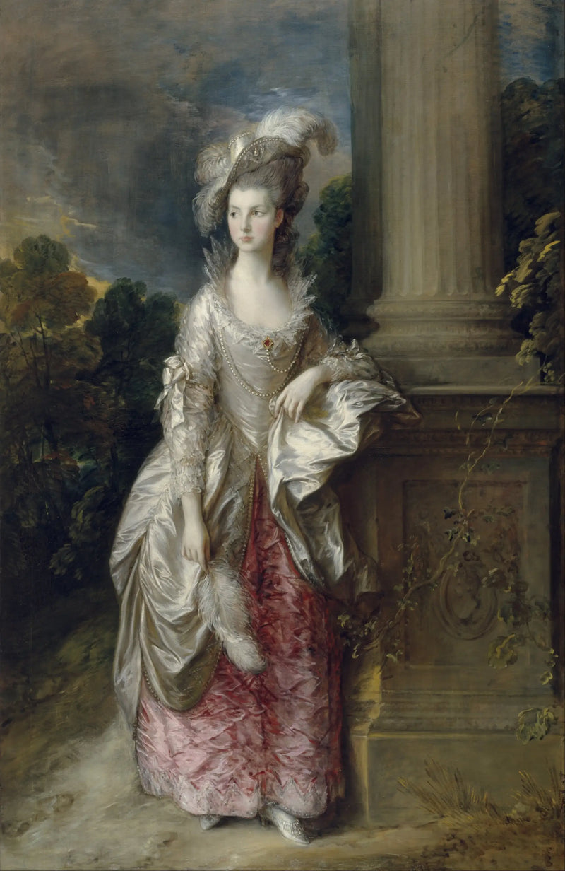 Retrato de la señora Mary Graham - Thomas Gainsborough
