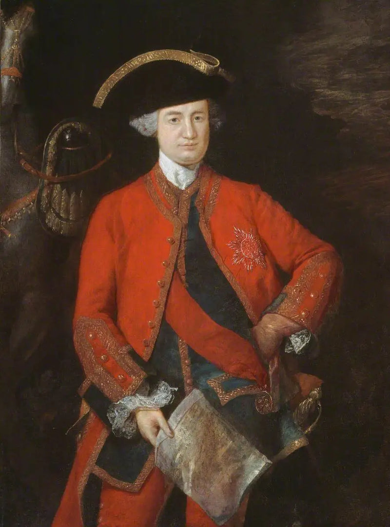 Robert, Lord Clive (1725–1774), en uniforme de oficial general - Thomas Gainsborough