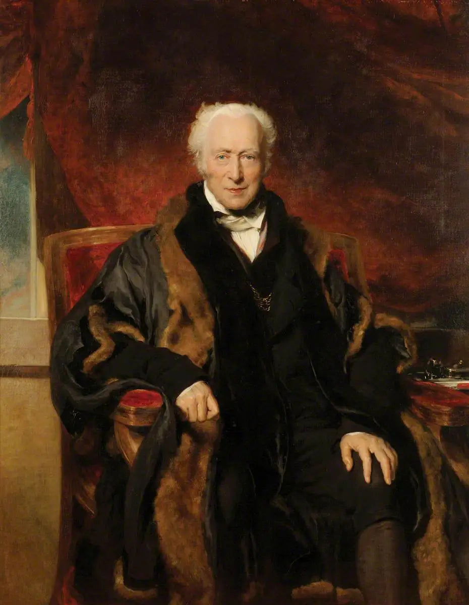 Richard Clark (1793–1831) chambellan de Londres (1825–1827) - Thomas Lawrence - Alpha Reproduction