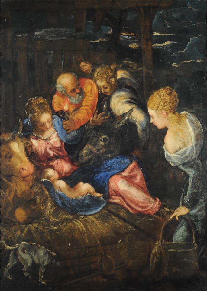 Natividad - Jacopo Tintoretto