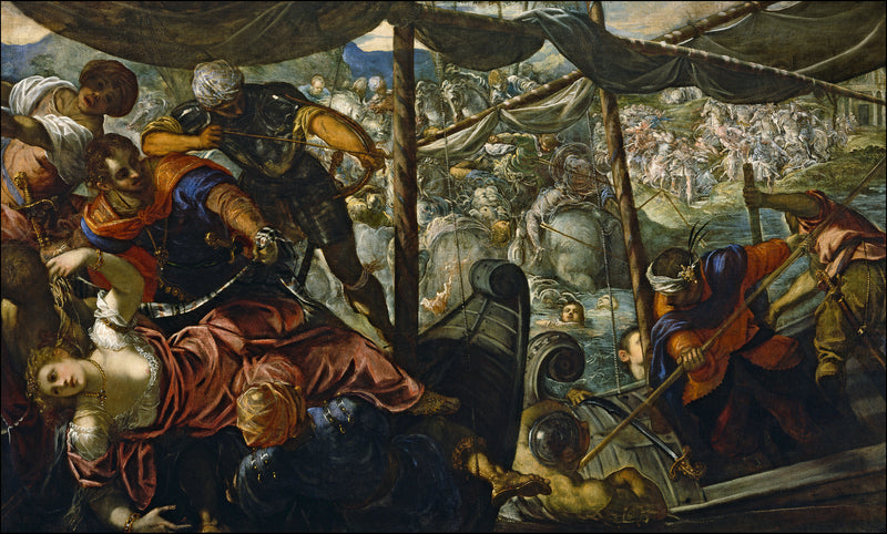 El secuestro de Helena - Jacopo Tintoretto