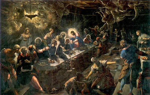 La Última Cena - Jacopo Tintoretto